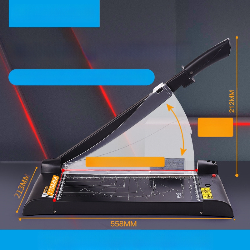 Βαρύς γκιλοτίνης κόφτης χαρτιού, μοντέλο 13036, μέγιστο μέγεθος κοπής A3, υλικό: μέταλλο, χρήση: κοπή, μάρκα Can be excellent