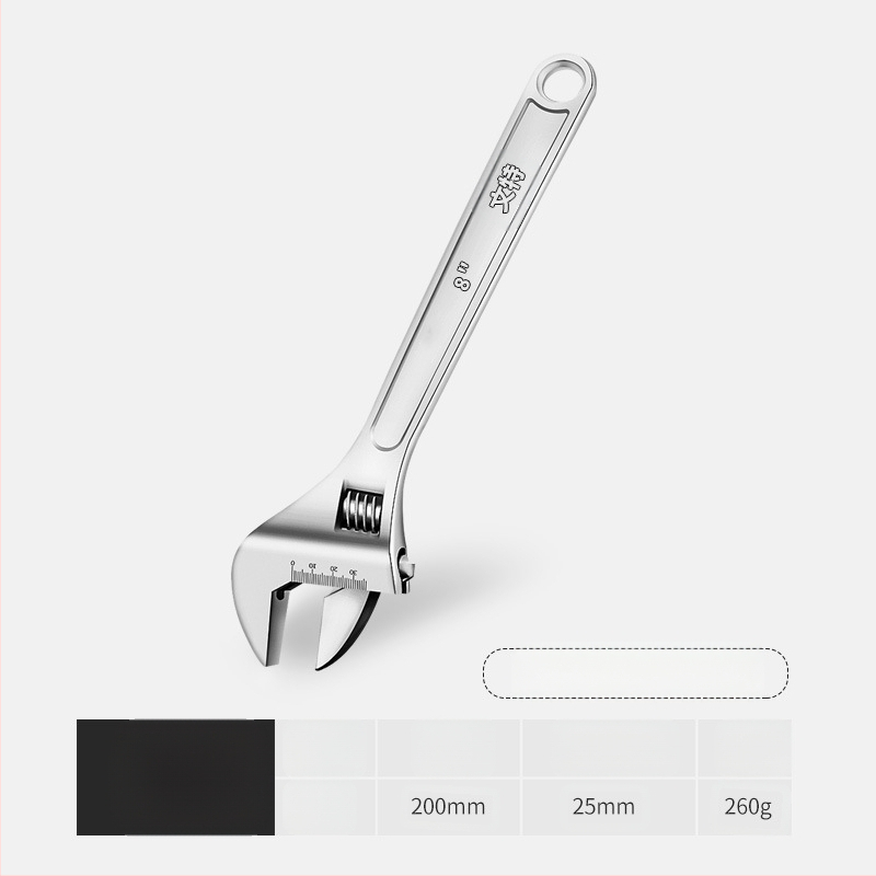 Клещи за тръби за баня с правоъгълен ъгъл и регулируеми, с голямо отваряне, хром-ванадиева стомана