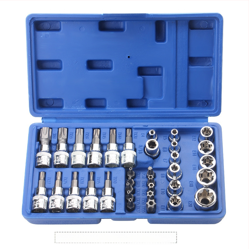 14-членен комплект инструменти за автомобилен ремонт, хром-ванадий стомана, 14 части, нетно тегло 2 кг