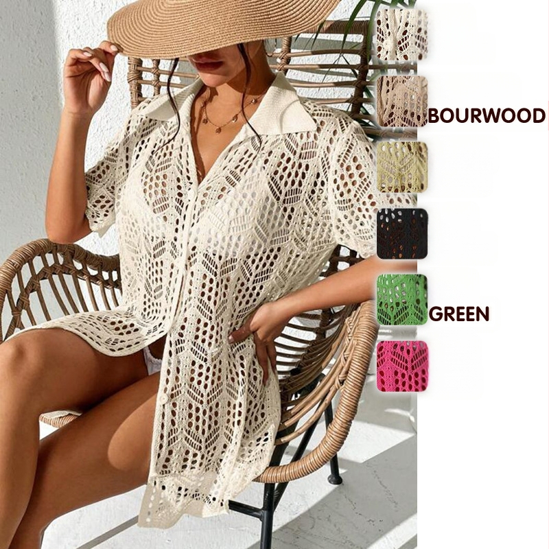 Γυναικείο παραλιακό καμβάς για μπικίνι - πλεκτό, UV προστασία, 210 g πολυεστέρας, επένδυση πολυεστέρα 80%, κατάλληλο για κολύμβηση