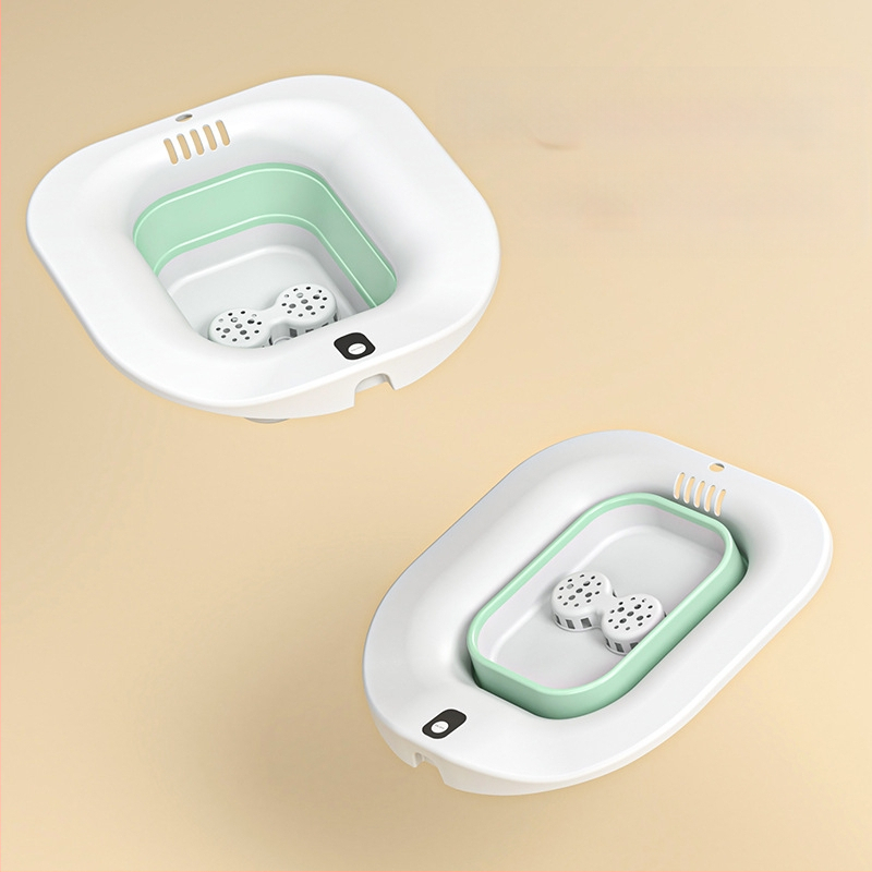 Ηλεκτρικό μπιντέ με αναδιπλούμενη μασάζ μπανιέρα ποδιών, για αιμορροΐδες, γυναικολογική χρήση, μετά τον τοκετό