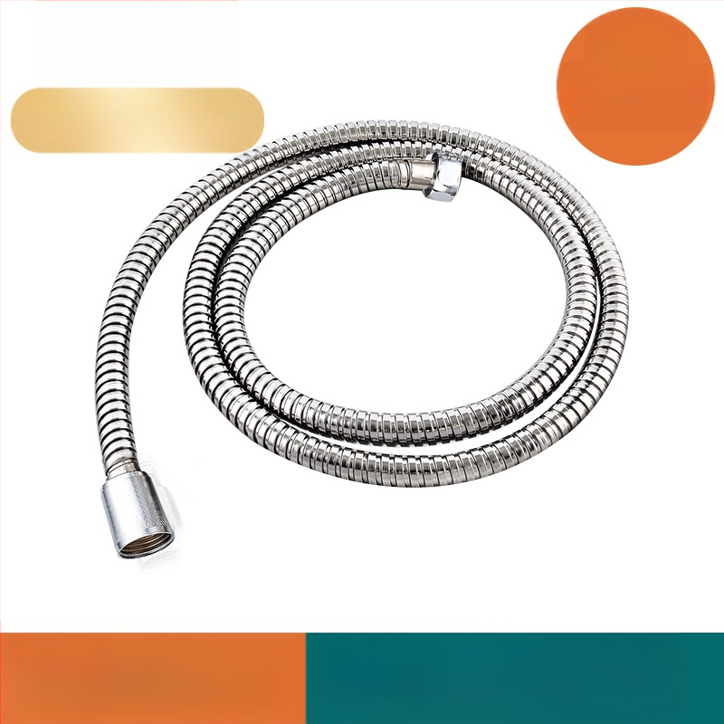 Душ маркуч, модел: душ маркуч, Материал: неръждаема стомана + метал, Монтаж: резбов, Номинално налягане: 6 MPa, Работна температура: 0–80 °C