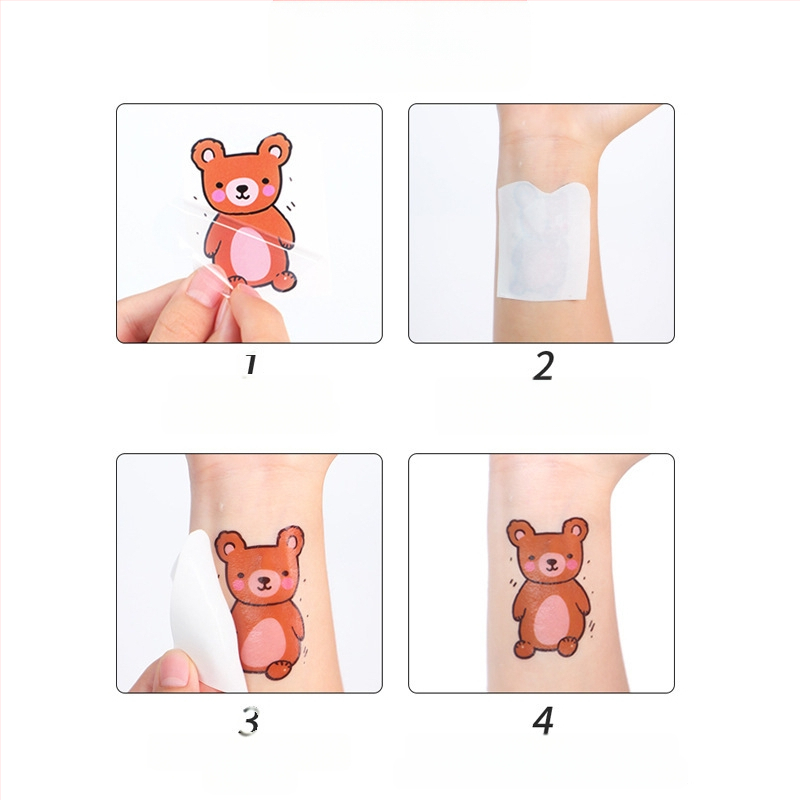 Pagaidu tetovējums uz krūtīm — ķiršu ziedu dizains, ūdens pārneses druka, ūdensdrošs, abiem dzimumiem