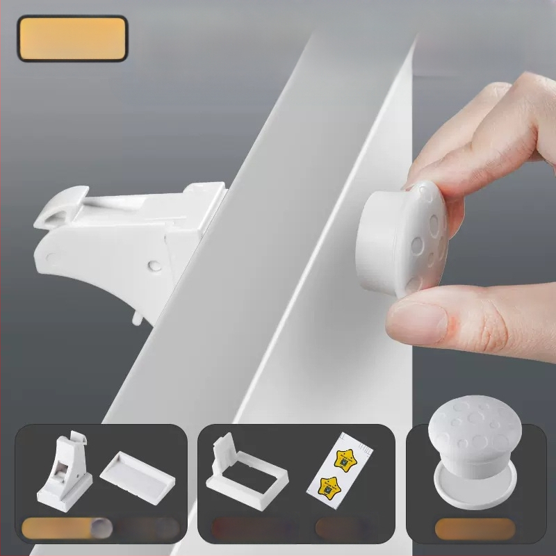 Заключалка за чекмеджета – модел z-drawer lock, ABS материал, за чекмеджета, модерен и семпъл стил, Levy Poetry