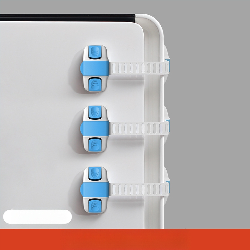 Κλειδαριά ασφαλείας για παιδιά για ντουλάπες, πόρτες και συρτάρια με προστασία από πιάσιμο — μάρκα Yumman`s sincerity