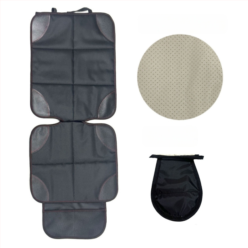 Automašīnas sēdekļa aizsargs ar pretslīdējošu un nolietošanās pretestību visām sezonām; materiāli: Oxford audums, pearl cotton, ādas pretslīdes tīkls; personalizēts logotips; zīmols JF