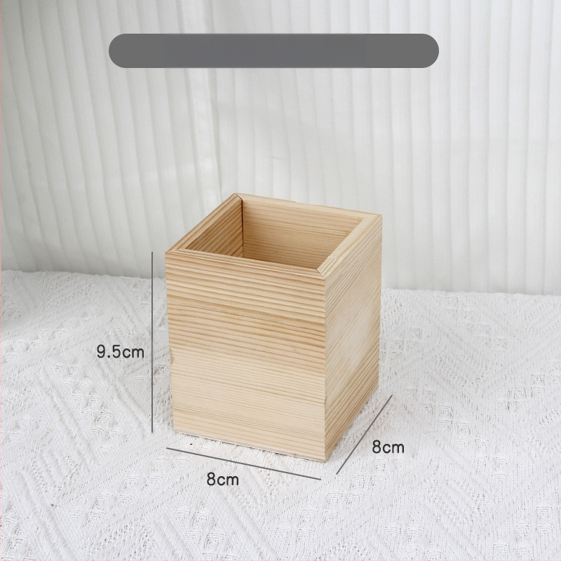 Σετ εργαλείων μανικιούρ — ιαπωνικού στυλ ξύλινο επιτραπέζιο κουτί αποθήκευσης, θήκη για γέλ πεν, οργανωτής βούρτσας σκόνης, 0,16 kg