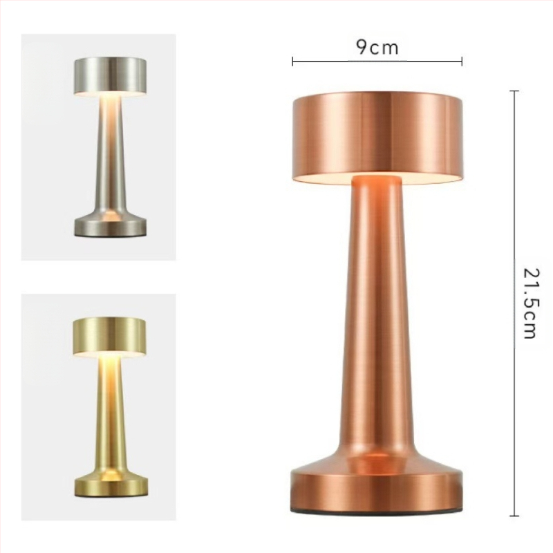 LED светлина под формата на гиря (скандинавски стил, метален корпус) с нощно и амбиентно осветление, до 36V, CE сертифицирана