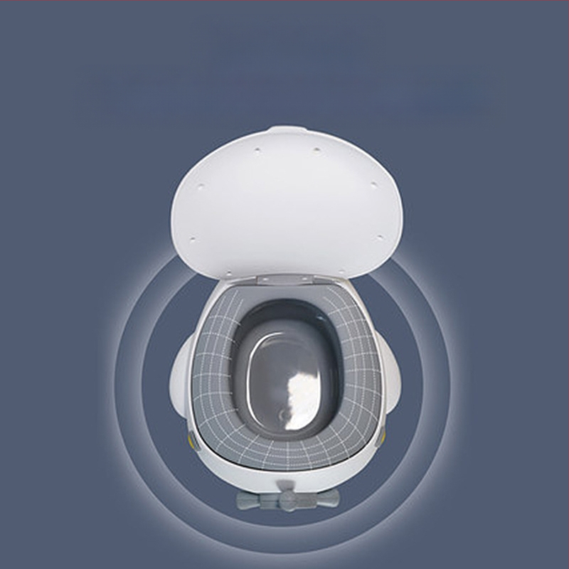 Детска тоалетна за тренировка с дизайн на самолет, PP+PU материал, самостоятелно опакована, възможност за частна марка