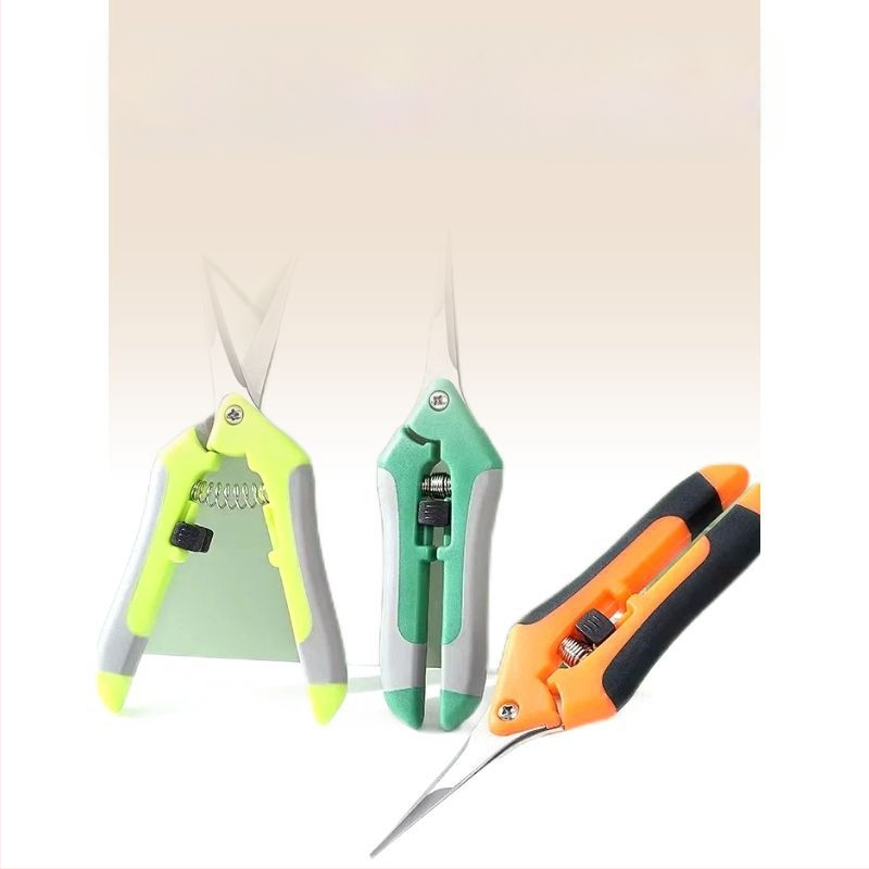 Неръждаеми стоманени градински подрязващи ножици, с печат на лого, възможност за персонализация, стил модерна простота, пролет 2020