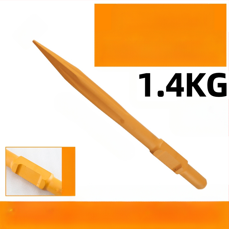 65A Електрическа кирка с разширена глава на лопатата и удебелено острие — шестоъгълна дръжка, Fu Xin