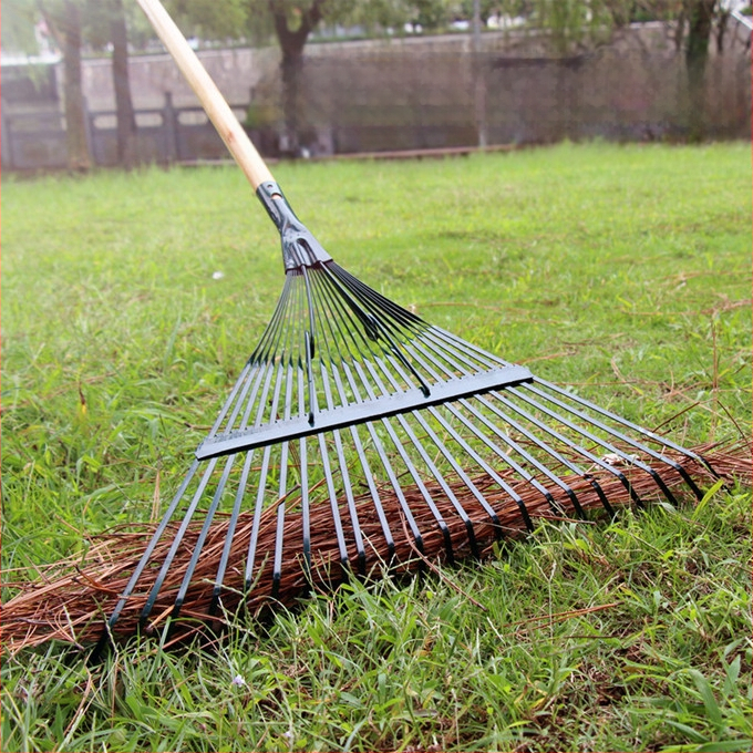 Αναδιπλούμενο μεταλλικό σύρμα φτυάρι φύλλων για κήπο και οικιακή χρήση