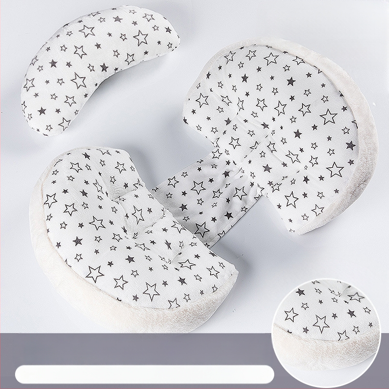 U-veida grūtnieču spilvens – atbalsts viduklim un vēderam, pildījums no poliestera šķiedras, vāciņš no ķīmiskām šķiedrām, pielāgojams