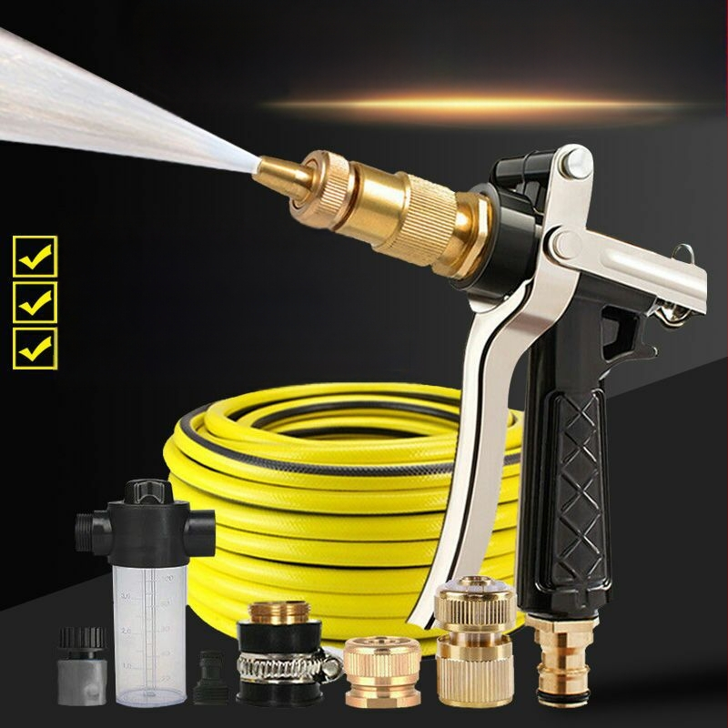 Augsta spiediena auto mazgāšanas ūdens pistole, korpuss no inženierplastmasas, pistoles galva vispārējai lietošanai, modelis 11111, svars 200