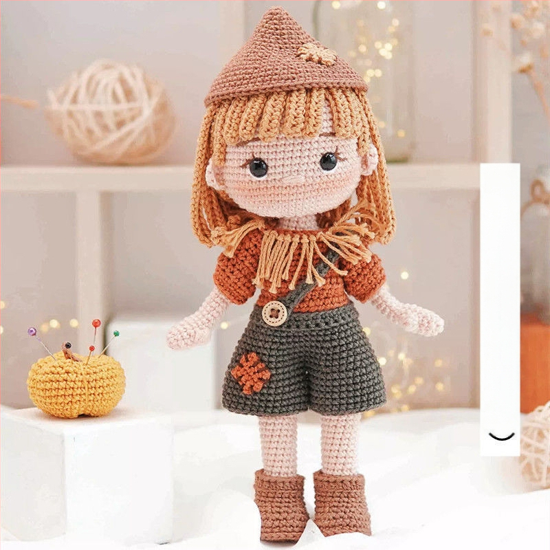 DIY комплект за плетене с кука — украса за кукла вещица; Марка: Aibang; Процес на завъртане: Друг; Форма на преждата: друга; Основна цел: Плетиво