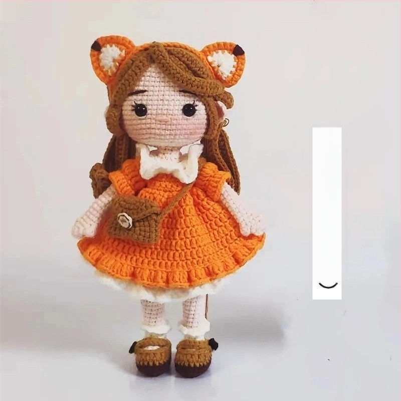 DIY комплект за плетене с кука — украса за кукла вещица; Марка: Aibang; Процес на завъртане: Друг; Форма на преждата: друга; Основна цел: Плетиво