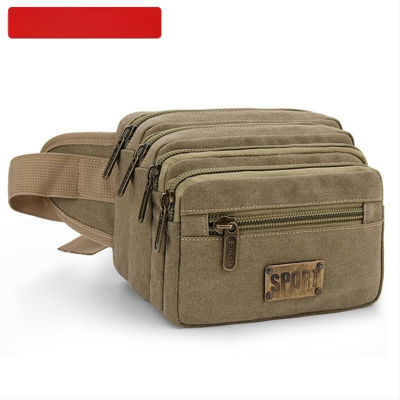 Vīriešu džinsa jostas somiņa – elpojoša, pilsētas stila, burtiem raksts, poliestera oderējums