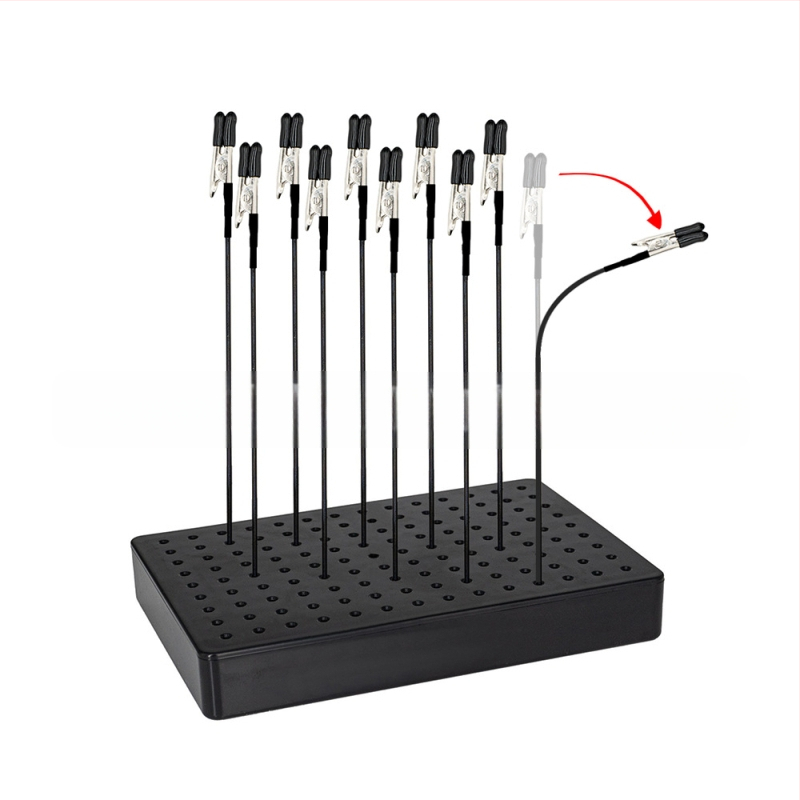 Гъвкав комплект за боядисване на модели: клип за боядисване и подиум (Материал: метална гъвкава пръчка; Бранд: POKE; Опаковка: Друг; Гумено покритие: конектор и краища; Произход: Домашен)