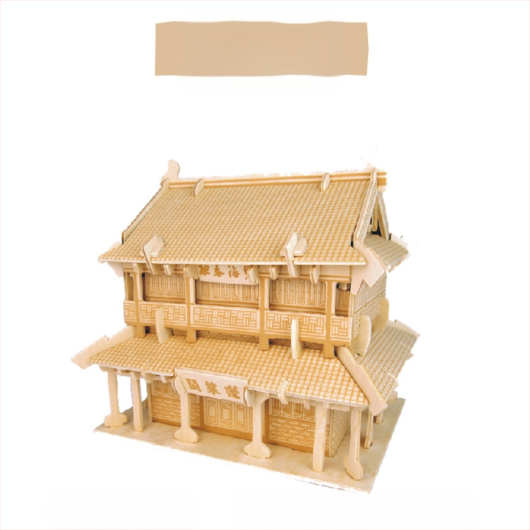 Koka 3D puzle bērniem vecumā 7–14 gadi.