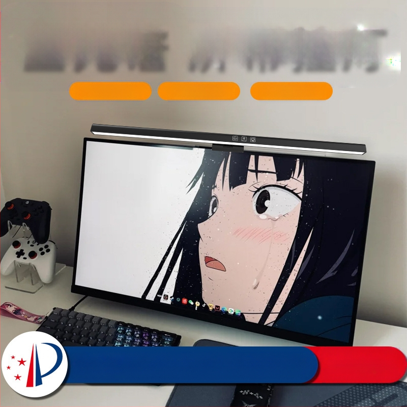 LED лампа за закачване на екран с USB захранване, докосване за регулиране на яркостта, защита на очите, интелигентно управление, асиметричен източник на светлина