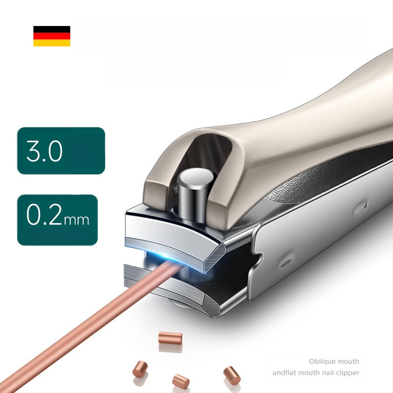 Клещи за нокти - преносими, Anti-Splash, въглеродна стомана, за твърди нокти