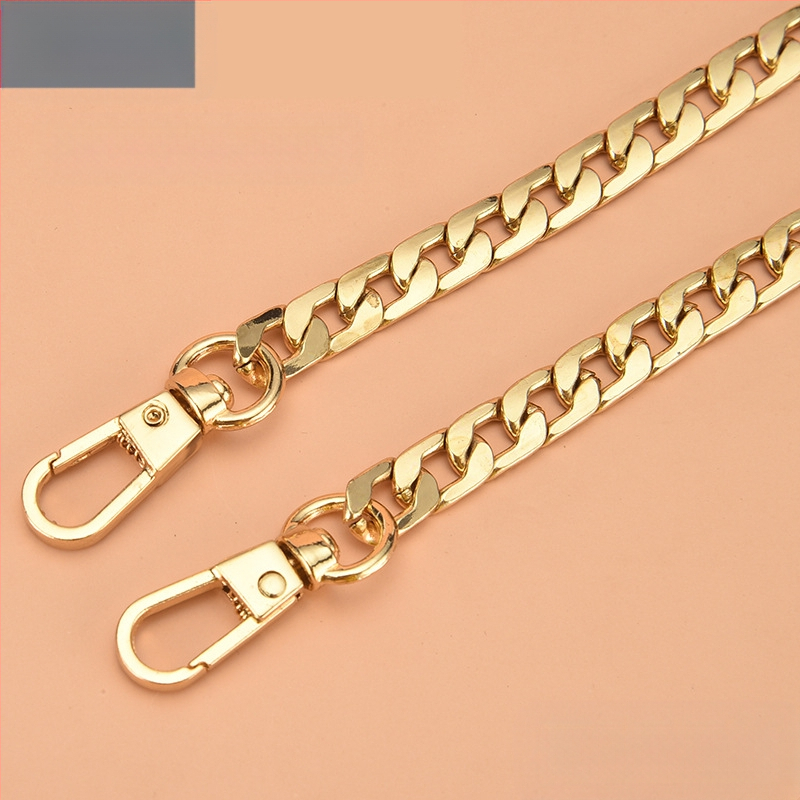 Boo each Чанта през рамо с широка метална верижка за женски чанти, метална презрамка, Лято 2022