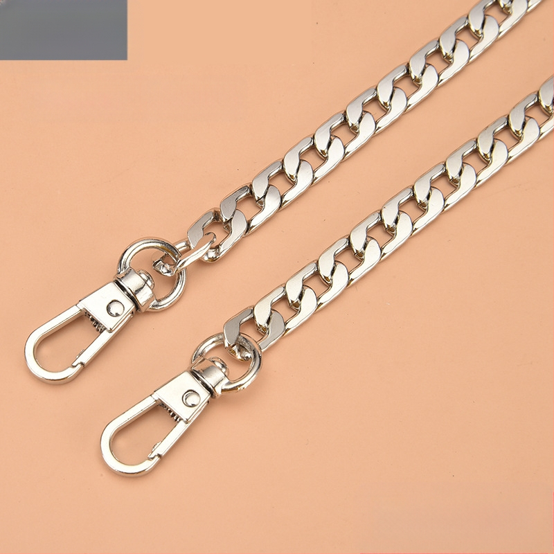 Boo each Чанта през рамо с широка метална верижка за женски чанти, метална презрамка, Лято 2022