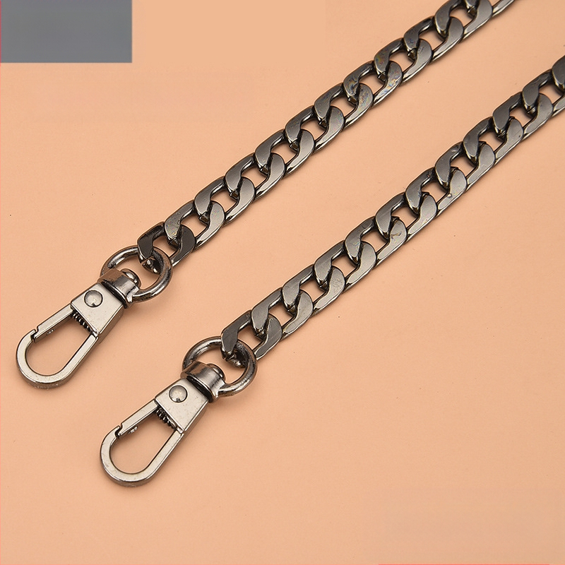 Boo each Чанта през рамо с широка метална верижка за женски чанти, метална презрамка, Лято 2022