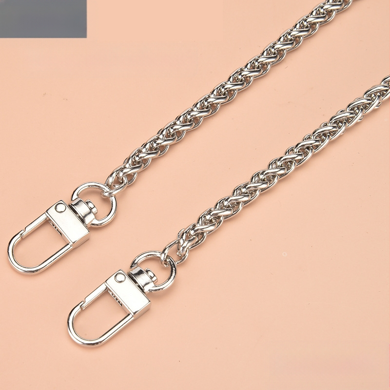 Boo each Чанта през рамо с широка метална верижка за женски чанти, метална презрамка, Лято 2022