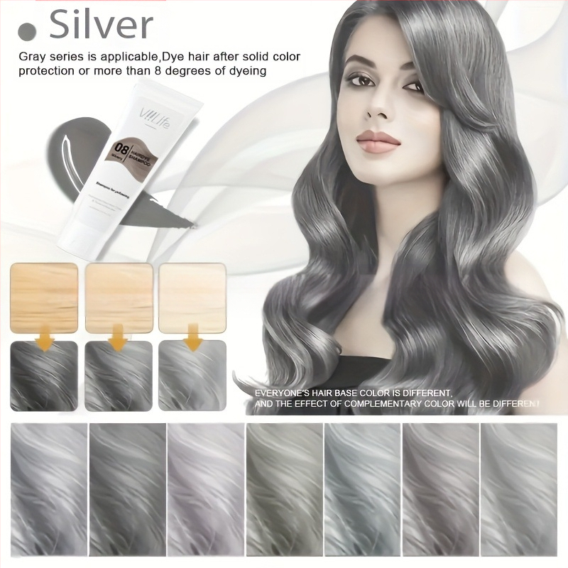 Viilife Σαμπουάν σταθεροποίησης χρώματος και κρέμα βαφής μαλλιών για άνδρες και γυναίκες