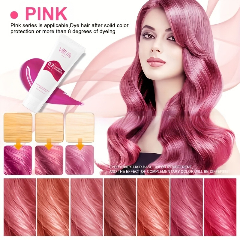 Viilife Σαμπουάν σταθεροποίησης χρώματος και κρέμα βαφής μαλλιών για άνδρες και γυναίκες