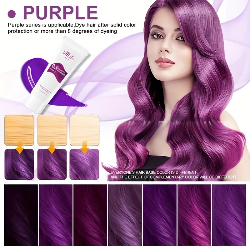 Viilife Σαμπουάν σταθεροποίησης χρώματος και κρέμα βαφής μαλλιών για άνδρες και γυναίκες