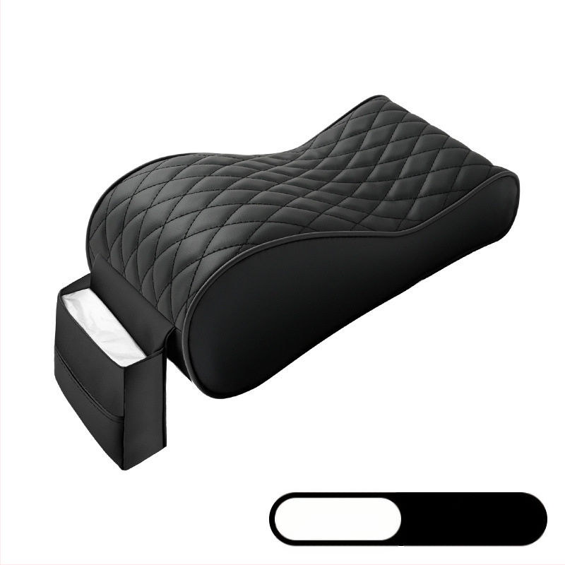 Automašīnas centrālais roktura spilvens no atmiņas putām, universāla saderība, aizsargājošs vāciņš, vilnas pildījums, ārējais materiāls – dabiskas šķiedras, BYD saderīgs, karikatūras stils