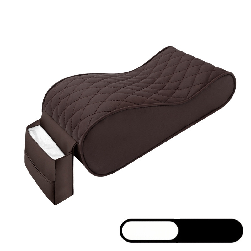 Automašīnas centrālais roktura spilvens no atmiņas putām, universāla saderība, aizsargājošs vāciņš, vilnas pildījums, ārējais materiāls – dabiskas šķiedras, BYD saderīgs, karikatūras stils