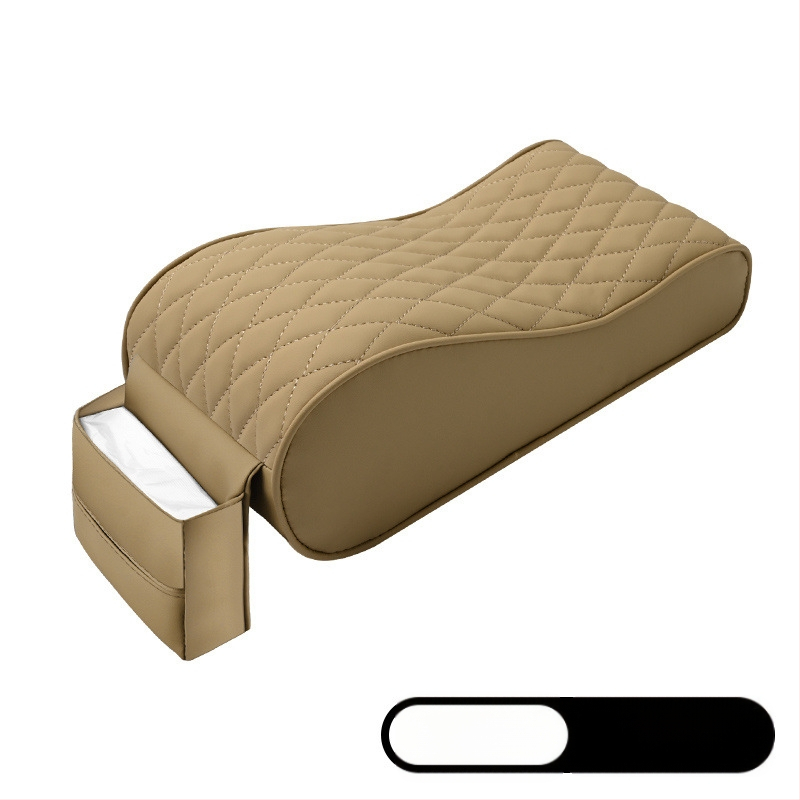 Automašīnas centrālais roktura spilvens no atmiņas putām, universāla saderība, aizsargājošs vāciņš, vilnas pildījums, ārējais materiāls – dabiskas šķiedras, BYD saderīgs, karikatūras stils