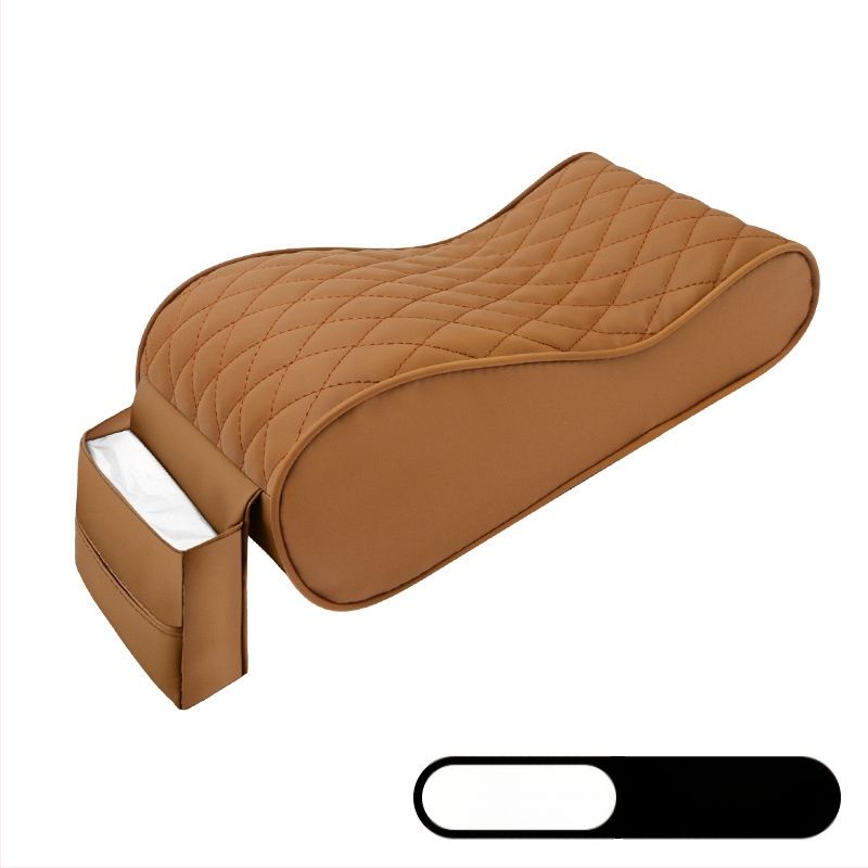 Automašīnas centrālais roktura spilvens no atmiņas putām, universāla saderība, aizsargājošs vāciņš, vilnas pildījums, ārējais materiāls – dabiskas šķiedras, BYD saderīgs, karikatūras stils