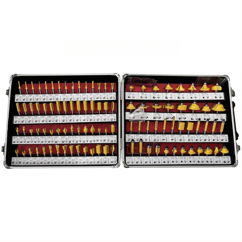 Set freza za drvo – glava od legure, žljebljenje, završna obrada i graviranje