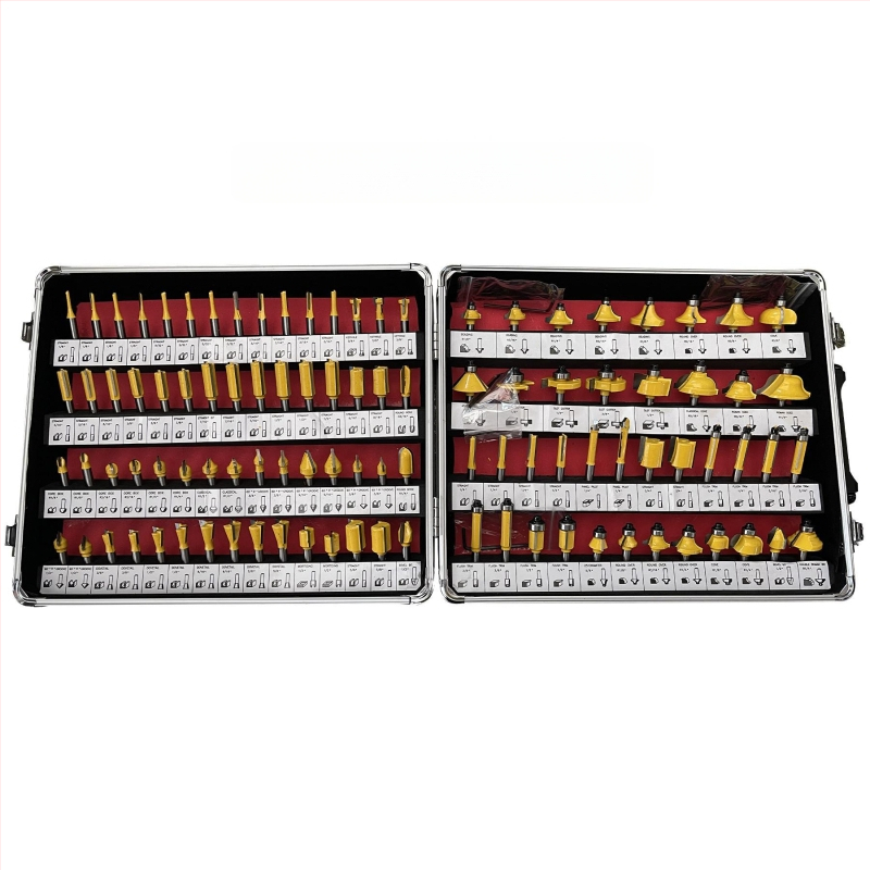 Set freza za drvo – glava od legure, žljebljenje, završna obrada i graviranje