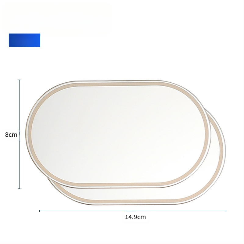 Kosmētiskais automašīnas spogulis – Runner (līmēšanas uzstādīšana, universālā saderība, minimālisma stils)