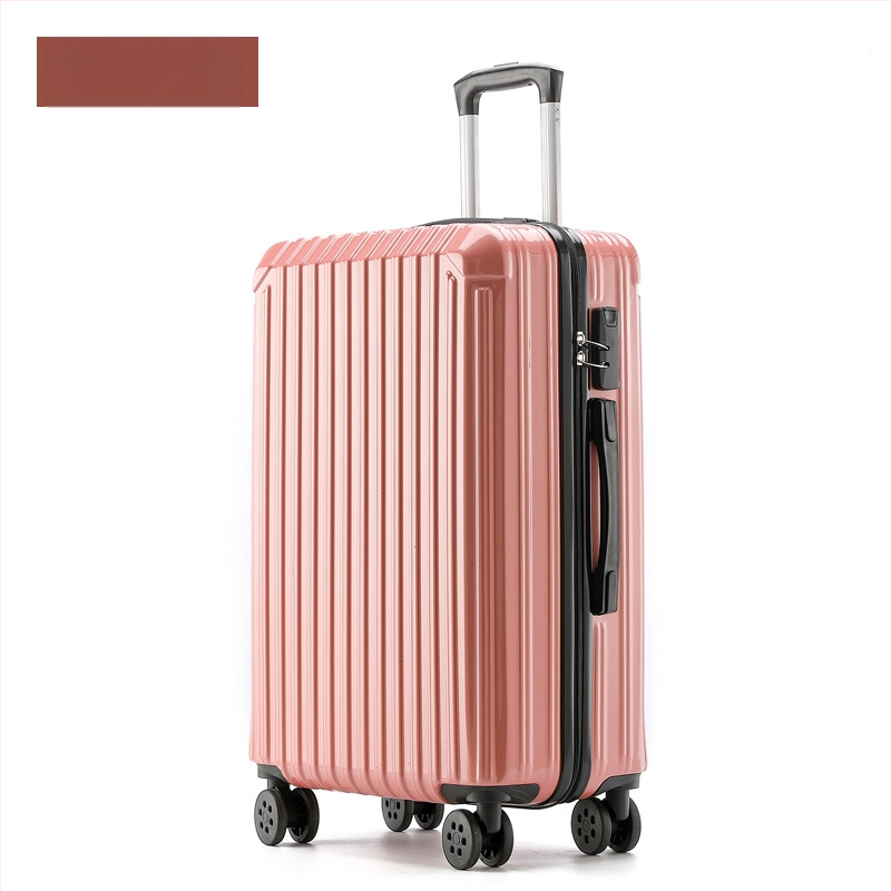 Ceļojumu koferis ar rāvējslēdzēju – ABS+PC, paroles slēdzene, universālie riteņi, 36–55 L tilpums, 2,3 kg svars