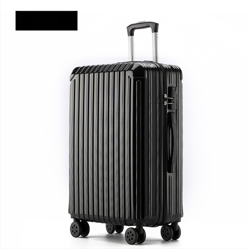 Ceļojumu koferis ar rāvējslēdzēju – ABS+PC, paroles slēdzene, universālie riteņi, 36–55 L tilpums, 2,3 kg svars