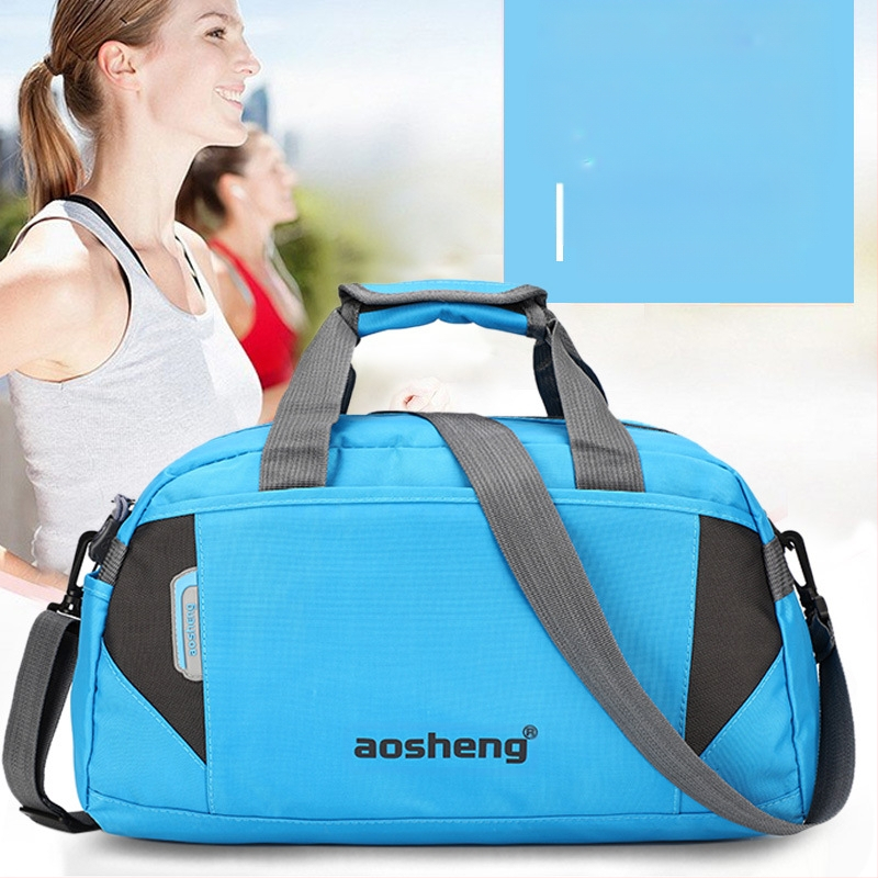 Ανδρική τσάντα γυμναστηρίου, νάιλον εξωτερική τσάντα για ταξίδια, χωρητικότητας 20-35L, αναπνεύσιμη και αδιάβροχη, μοντέλο 6003, μάρκα AoluHeng/Aoheng.