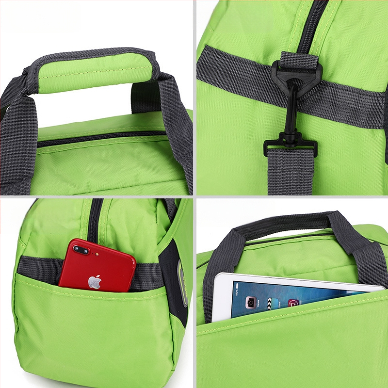 Ανδρική τσάντα γυμναστηρίου, νάιλον εξωτερική τσάντα για ταξίδια, χωρητικότητας 20-35L, αναπνεύσιμη και αδιάβροχη, μοντέλο 6003, μάρκα AoluHeng/Aoheng.