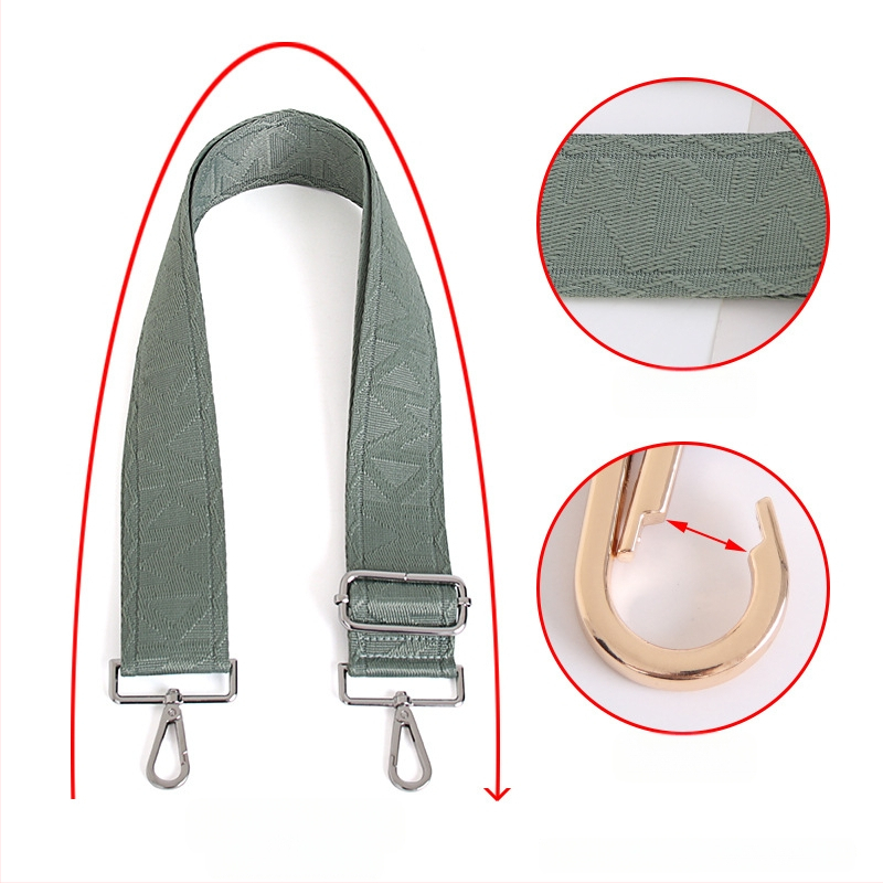 Xinhao ιμάντας τσάντας από πολυεστέρα με Jacquard, καθολικός ιμάντας για crossbody ή ώμου (αξεσουάρ αντικατάστασης)