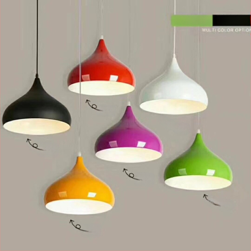 Visiaca lampa z železa – LED, moderný minimalistický štýl, s jednou hlavou, 220V