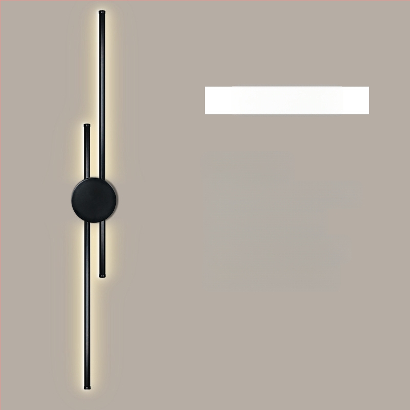 Стенна LED лампа с PC абажур, метално тяло, 220V, общо осветление