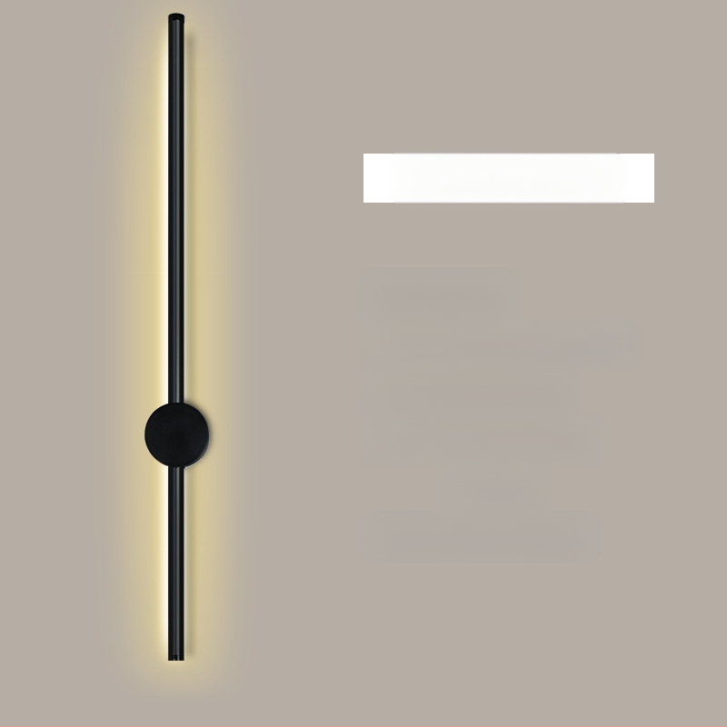 Стенна LED лампа с PC абажур, метално тяло, 220V, общо осветление