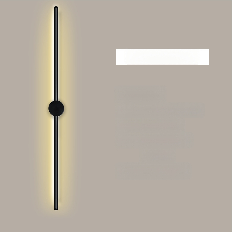 Стенна LED лампа с PC абажур, метално тяло, 220V, общо осветление