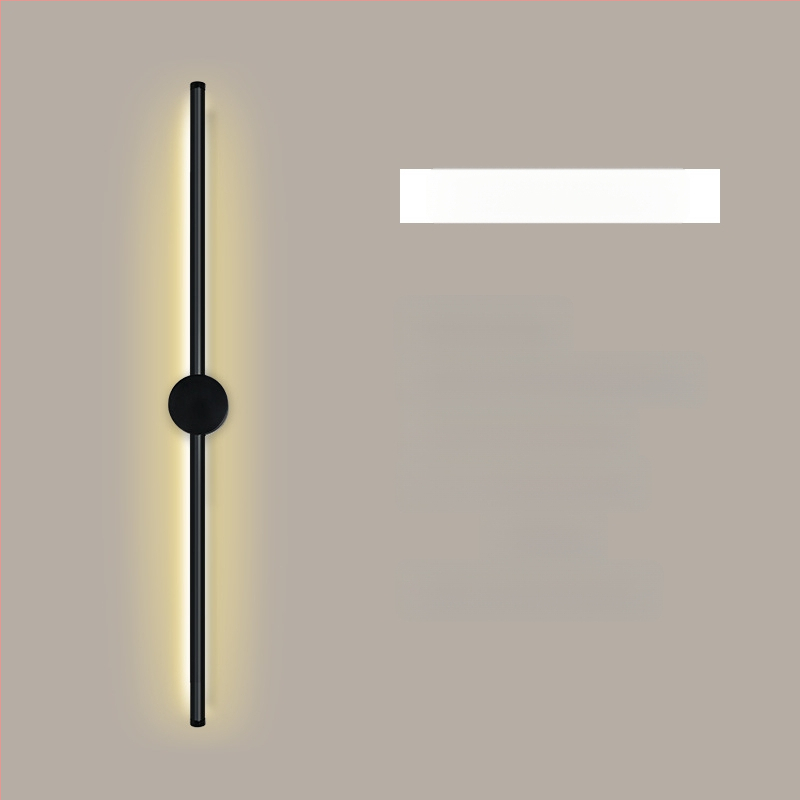 Стенна LED лампа с PC абажур, метално тяло, 220V, общо осветление