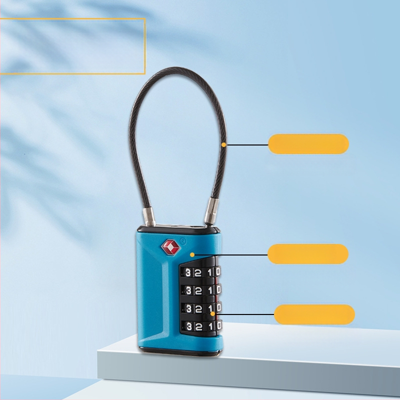 Μηχανικό λουκέτο για αποσκευές και ντουλάπια, μοντέλο 22029, μάρκα Simply, μεταλλικό σώμα, πάχος ράβδου κλειδώματος 3 mm, κατάλληλο για τσάντες, σακίδια και ντουλάπια αποθήκευσης ταξιδιού